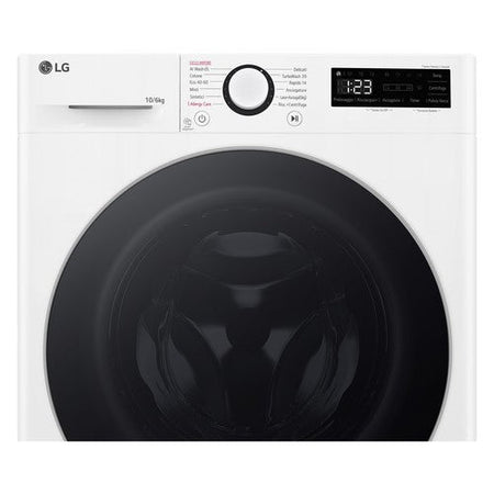 Lg Lavasciuga D4R5010TSWS 10/6 kg 1400 Giri Classe D TurboWash Vapore Bianco