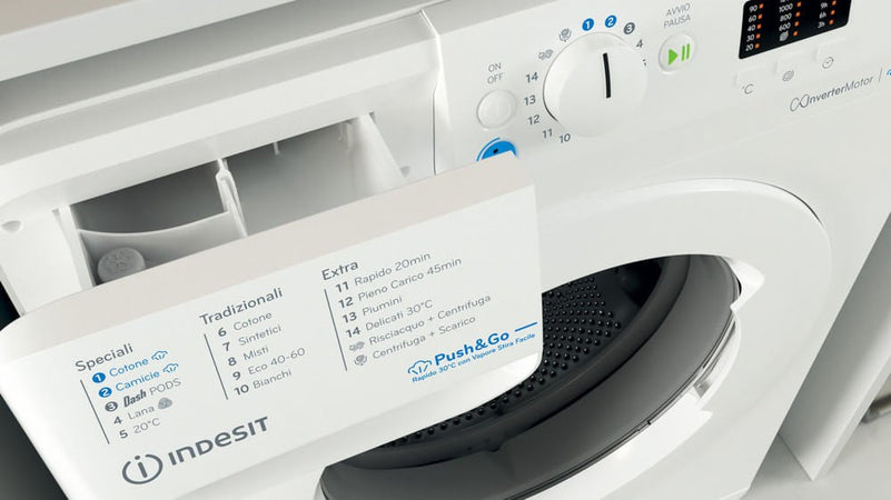 Indesit Lavatrice BWA 81496X WV IT 8kg Classe A 1400 giri Carica Frontale Bianca