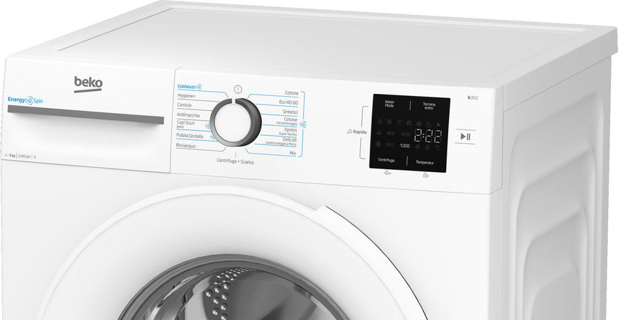 BEKO LAVATRICE 9KG INVERTER ENERGYSPIN INVERTER A 1200GIRI BMWU3921W