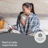Imetec Caldoplaid Velvet Square Plaid Riscaldabile
