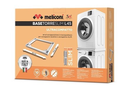 Meliconi Base Torre Slim Kit Sovrapposizione Universale