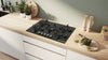 Bosch PPQ7A6I15 Piano Cottura 5 Fuochi a Gas 75 Cm in Vetro temperato Nero