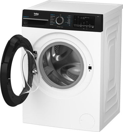 Beko Lavatrice BMEPWU4841B Frontale 8 kg Classe A 1400 Giri EnergySpin Nero e Bianco