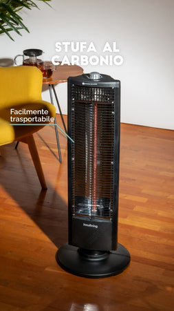 Innoliving Riscaldatore di Spazio Grafite 1000W