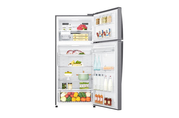 FRIGO 2P.LG GTF744PZPED 78CM CE.E NOFROST D.ACQUA SILVER