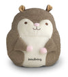 Innoliving INN-768S Peluche Scoiattolo Riscaldabile, Cuscino Termico a Forma di Scoiattolo, Scaldino Elettrico Senza Acqua,