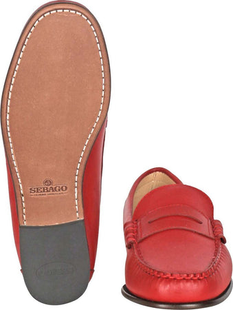 SEBAGO-Sebago---Scarpe-basse---431319---Rosso-da-donna