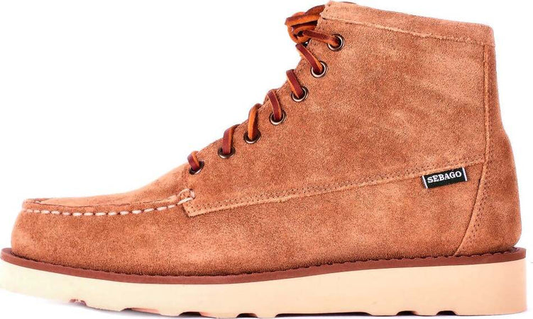 Sebago-Stivali-Beige-camel-da-uomo