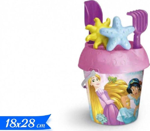Secchiello 18cm Principesse Con Formine Accessori Giochi Mare Per Bambine 704009 Giochi e giocattoli/Sport e giochi all'aperto/Sabbiere e giocattoli da spiaggia/Giocattoli per sabbia e spiaggia Trade Shop italia - Napoli, Commerciovirtuoso.it