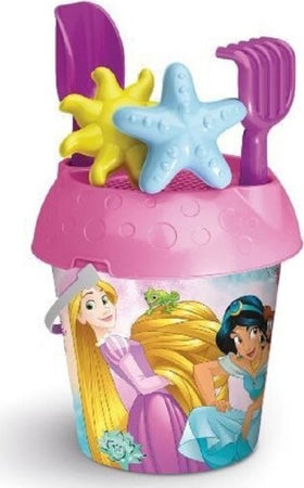 Secchiello-18cm-Principesse-Con-Formine-Accessori-Giochi-Mare-Per-Bambine-704009