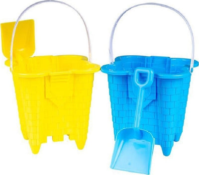 Secchiello A Castello Con Paletta 2 Pz Spiaggia Estate Bambini 2 Colori 6560008 Giochi e giocattoli/Sport e giochi all'aperto/Sabbiere e giocattoli da spiaggia/Giocattoli per sabbia e spiaggia Trade Shop italia - Napoli, Commerciovirtuoso.it
