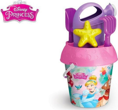Secchiello-Da-Mare-Principesse-Gioco-Spiaggia-Per-Bambini-Con-Diversi-Accessori