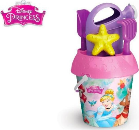 Secchiello-Da-Mare-Principesse-Gioco-Spiaggia-Per-Bambini-Con-Diversi-Accessori