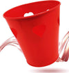 Secchiello Decorativo Rosso In Latta 14 Cm Cuori Idea Regalo San Valentino 92294 Giardino e giardinaggio/Attrezzi da giardino e attrezzature per l'irrigazione/Vasi e accessori per piante/Vasi tradizionali Trade Shop italia - Napoli, Commerciovirtuoso.it