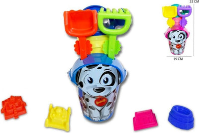 Secchiello Per Gioco Da Spiaggia Per Bambini Mare Con Paletta Rastrello Formine Giochi e giocattoli/Sport e giochi all'aperto/Sabbiere e giocattoli da spiaggia/Giocattoli per sabbia e spiaggia Trade Shop italia - Napoli, Commerciovirtuoso.it