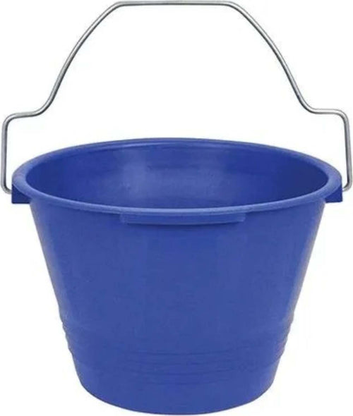 Secchio antinfortunistico con manico sagomato, in plastica blu per muratori Giardino e giardinaggio/Giardinaggio/Carrelli contenitori e vagoni/Sacchi per i rifiuti La Zappa - Altamura, Commerciovirtuoso.it