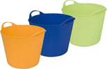 SECCHIO-CONTENITORE-MULTIUSO-'FLEX-BAG'-Ø-32-cm---15-lt-arancio-Art-Plast