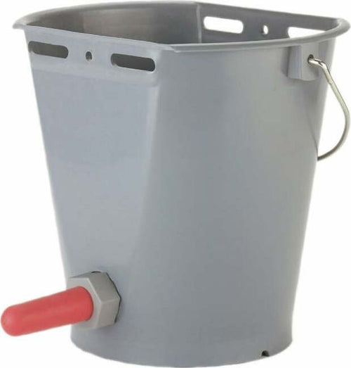 Secchio da 8 lt per alimentazione vitelli con poppatoio