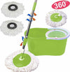 SECCHIO-MOCIO-MOP-ROTANTE-DOPPIA-ROTAZIONE-CESTELLO-TECH