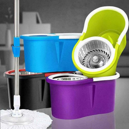 Secchio Rotante Mocio Mop Cestello In Acciaio Microfibra Lava Pavimenti Casa, arredamento e bricolage > Pulizia e Bucato > Pulizia Pavimenti Trade Shop italia - Napoli, Commerciovirtuoso.it