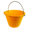 Secchio da muratore per calcestruzzo in plastica resistente con manico