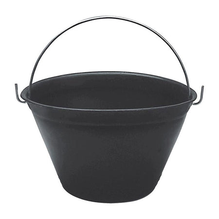 Secchio Per Malta In Plastica Da 90 Litri - Botte Da Cantiere Con Manico Ergonomico, Diametro 65 Cm - 3