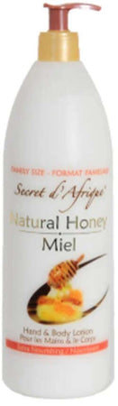 Secret D'afrique Natural Honey Hand & Body Lotion 1 Lit Crema Corpo Per Pelle Secca