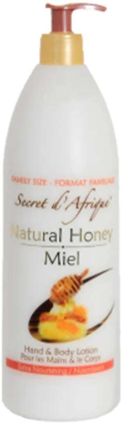 Secret D'afrique Natural Honey Hand & Body Lotion 1 Lit Crema Corpo Per Pelle Secca