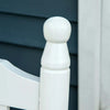 Sedia-a-Dondolo-2-Posti-in-Legno-con-Schienale-Alto-e-Braccioli,-117x85x120-cm,-Bianco-84A-149
