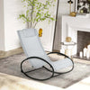 Sedia-a-Dondolo-da-Giardino-Zero-Gravity,-Sdraio-da-Giardino-Ergonomica-con-Cuscino-e-Tessuto-Traspirante-per-Interno-ed-Esterno,-105x62x88-cm,-Grigia-84A-090GY