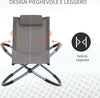 Sedia-a-Dondolo-Design-Moderno-per-Interni-ed-Esterni-Texteline-154x80x84cm-Grigio-84A-079GY