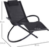 Sedia-a-Dondolo-Design-Moderno-per-Interni-ed-Esterni-Texteline-154x80x84cm-Nero-84A-079BK