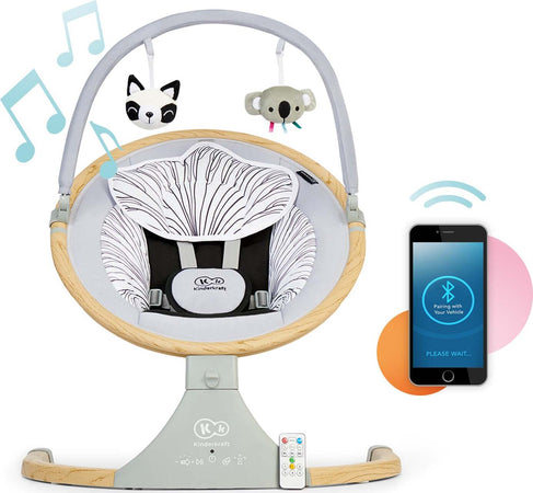 Sedia a Dondolo LUMI Kinderkraft Casa e cucina/Arredamento/Cameretta bambini/Sedie e divani per l'allattamento/Poltrone a dondolo La Casa Del Bebè - Napoli, Commerciovirtuoso.it