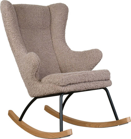 Sedia a dondolo per adulti Quax De Luxe Stone Casa e cucina/Arredamento/Cameretta bambini/Sedie e divani per l'allattamento/Poltrone e poggiapiedi da allattamento La Casa Del Bebè - Napoli, Commerciovirtuoso.it