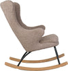 Sedia a dondolo per adulti Quax De Luxe Stone Casa e cucina/Arredamento/Cameretta bambini/Sedie e divani per l'allattamento/Poltrone e poggiapiedi da allattamento La Casa Del Bebè - Napoli, Commerciovirtuoso.it