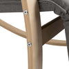 Sedia-a-Dondolo-Poltrona-Relax-Cotone-Grigio-Schienale-e-Poggiapiedi-Regolabile