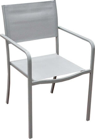 SEDIA-ACCIAIO-CON-BRACCIOLI-'ALBIO'-tessuto-tortora-Lif