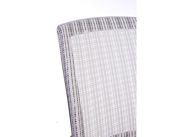 Sedia da ufficio ergonomica "Bessie" con braccioli e ruote altezza regolabile tortora