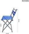 Sedia Da Campeggio Pieghevole Portatile Sgabello Pesca Spiaggia 33x38x66cm 615161 Sport e tempo libero/Attività ricreative all'aperto/Camping e outdoor/Arredamento da campeggio/Sedie Trade Shop italia - Napoli, Commerciovirtuoso.it