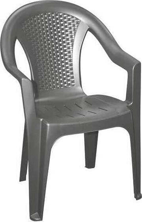 Sedia-da-esterno-Ipae-Progarden-ISCHIA-Antracite-Ipae-Progarden