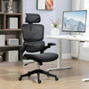 Sedia-da-Ufficio-ad-Altezza-Regolabile-con-Inclinazione-e-Supporto-Lombare,-62x58x120-133-cm,-Nera-RF2921-680V00BKRF2