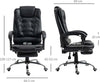 Sedia-da-Ufficio-ad-Altezza-Regolabile-con-Schienale-Reclinabile-e-Poggiapiedi,-64.5x69x109-117-cm,-Nero-EF3921-083V01BKEF3
