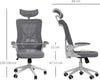Sedia-da-Ufficio-ad-Altezza-Regolabile-con-Supporto-Lombare-e-Braccioli-Ribaltabili,-65x64x120-130-cm-FG1921-654V01CGFG1