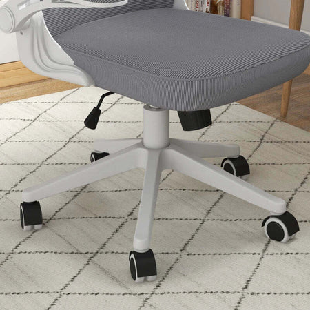 Sedia-da-Ufficio-ad-Altezza-Regolabile-con-Supporto-Lombare-e-Braccioli-Ribaltabili,-65x64x120-130-cm-FG1921-654V01CGFG1