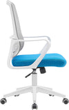 Sedia-da-Ufficio-Blu-e-Grigio-Poltrona-da-Scrivania-Girevole-Regolabile-98-108cm