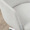 Sedia-da-Ufficio-con-Altezza-Regolabile,-Ruote-e-Seduta-Girevole-in-Tessuto,-Grigio-Chiaro-HJ9921-602V00LGHJ9