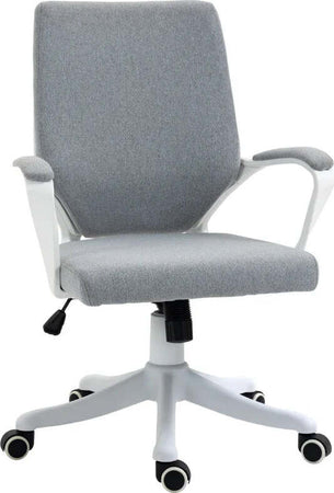 Sedia-da-Ufficio-Ergonomica,-Altezza-Regolabile-e-Funzione-Dondolo,-Poltrona-Girevole-con-Ruote,-62x69x92-100cm,-Grigio-Bianco-JK7921-536GYJK7