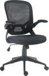 Sedia-da-Ufficio-Ergonomica-con-Altezza-Regolabile,-Braccioli-Ribaltabili-e-Tessuto-a-Rete,-Nero-NB6921-704V00BKNB6