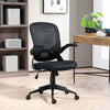Sedia-da-Ufficio-Ergonomica-con-Altezza-Regolabile,-Braccioli-Ribaltabili-e-Tessuto-a-Rete,-Nero-NB6921-704V00BKNB6