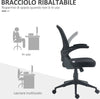 Sedia-da-Ufficio-Ergonomica-con-Altezza-Regolabile,-Braccioli-Ribaltabili-e-Tessuto-a-Rete,-Nero-NB6921-704V00BKNB6
